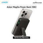 Anker MagGo 10K Magnetic Wireless Power Bank With Qi2 Certified, 10000mAh, 15W Wireless Fast Charging