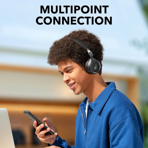 Anker Soundcore H30i Over Ear Ture Wireless Headphones With 40H Playtime, Hi-Res Audio, Noise Cancelling