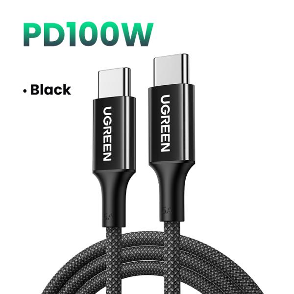 UGREEN L502 USB-C to USB-C PD 5A 100W Braided Fast Charging Cable 1M