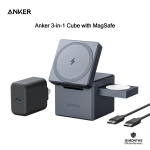 Anker 3-in-1 Cube with MagSafe Wireless Charger