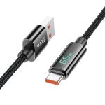 Hoco U125 Benefit 66W USB to Type-C Fast Charging Data Cable