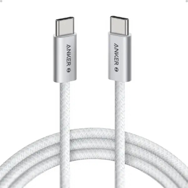 Anker Zolo USB-C to USB-C 240W Ultra Fast Charging Cable (1M) for All USB-C Devices