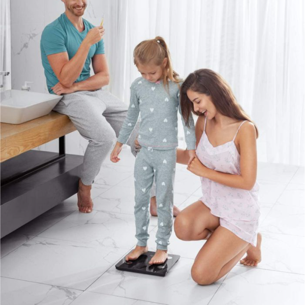 Anker Eufy Smart Scale C1 Bluetooth Digital Body Weight Scale with 12 Health Metrics and Multi-User Support