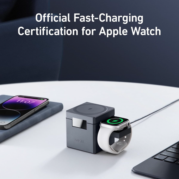 Anker 3-in-1 Cube with MagSafe Wireless Charger