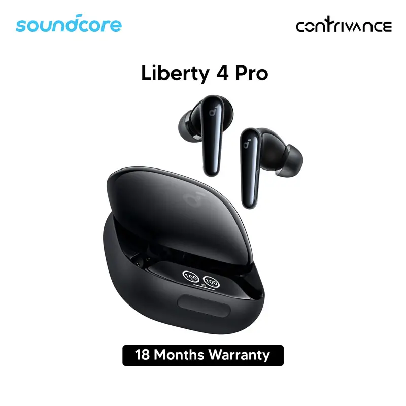 Anker Soundcore Liberty 4 Pro True Wireless Earbuds With Hi-Res Audio, LDAC, Personalized Spatial Audio, Adaptive ANC
