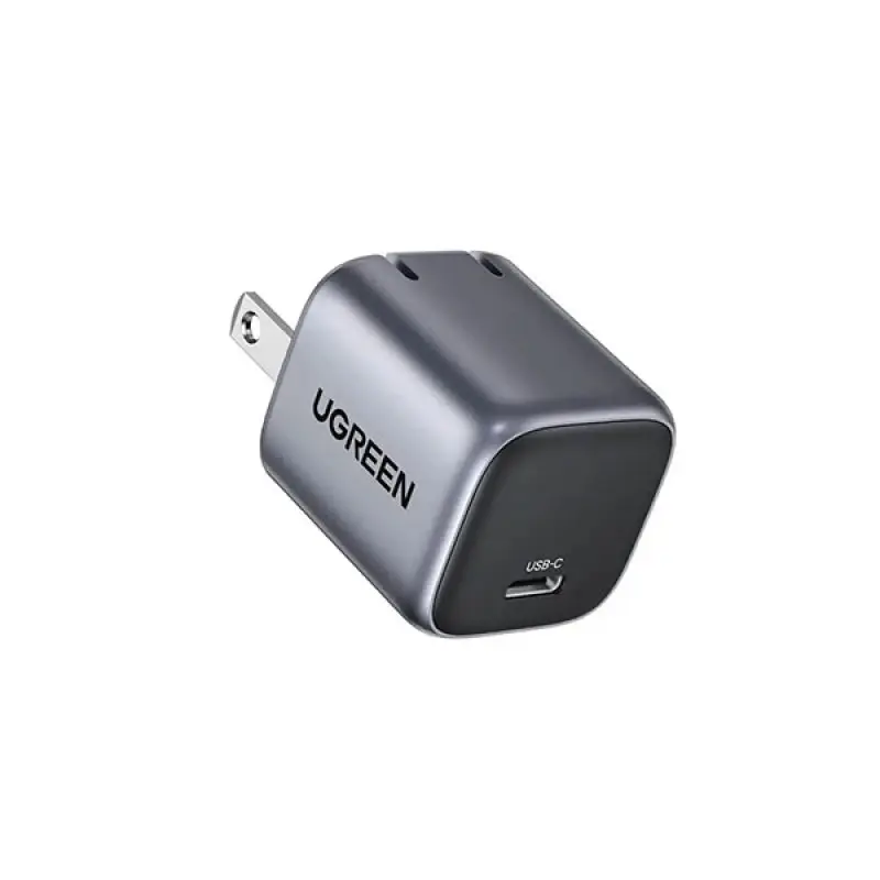 UGREEN CD318 Nexode 20W USB-C PD GaN Fast Charger (US Pin) (Cable Not Included)