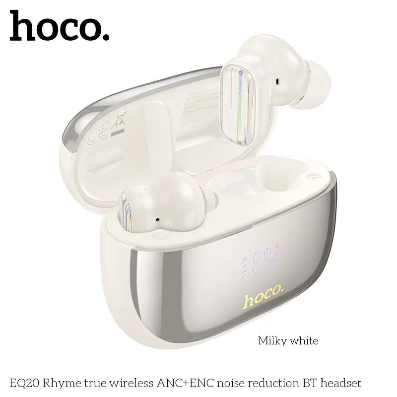 Hoco EQ20 Rhyme true wireless ANC+ENC noise reduction Bluetooth Earbuds