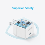 Anker PowerPort III 20W Cube Fast Charger For Iphone & Others (Cable Not Included)