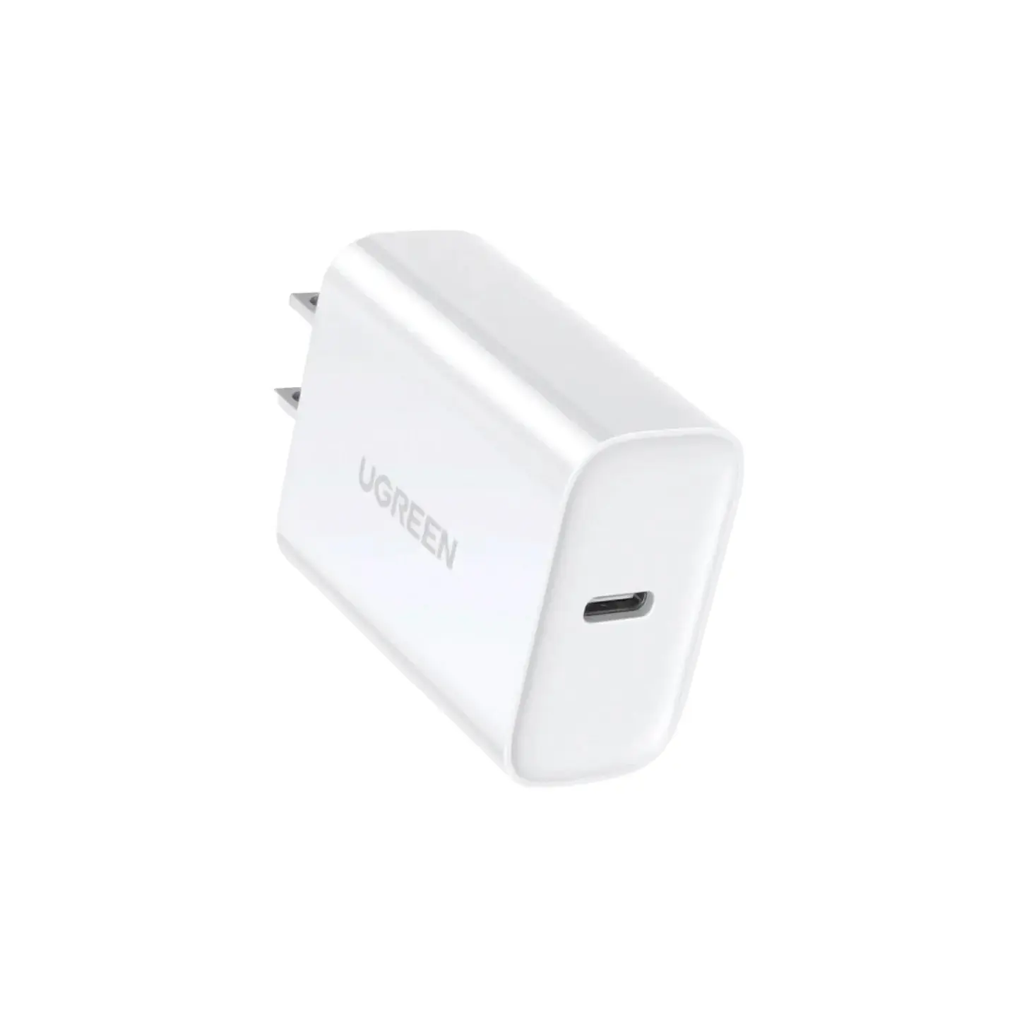 UGREEN CD137 (60449) PD 20W Fast Charging Power Adapter - White (Cable Not Included)