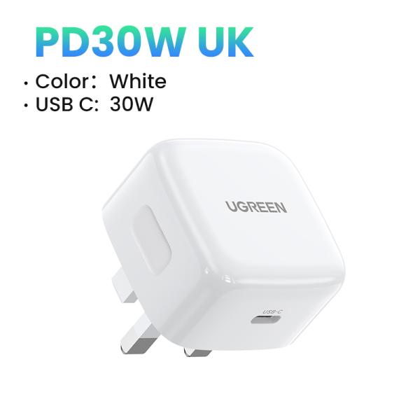 UGREEN CD127 (70197) 30W USB-C PD Fast Charger (UK Pin)